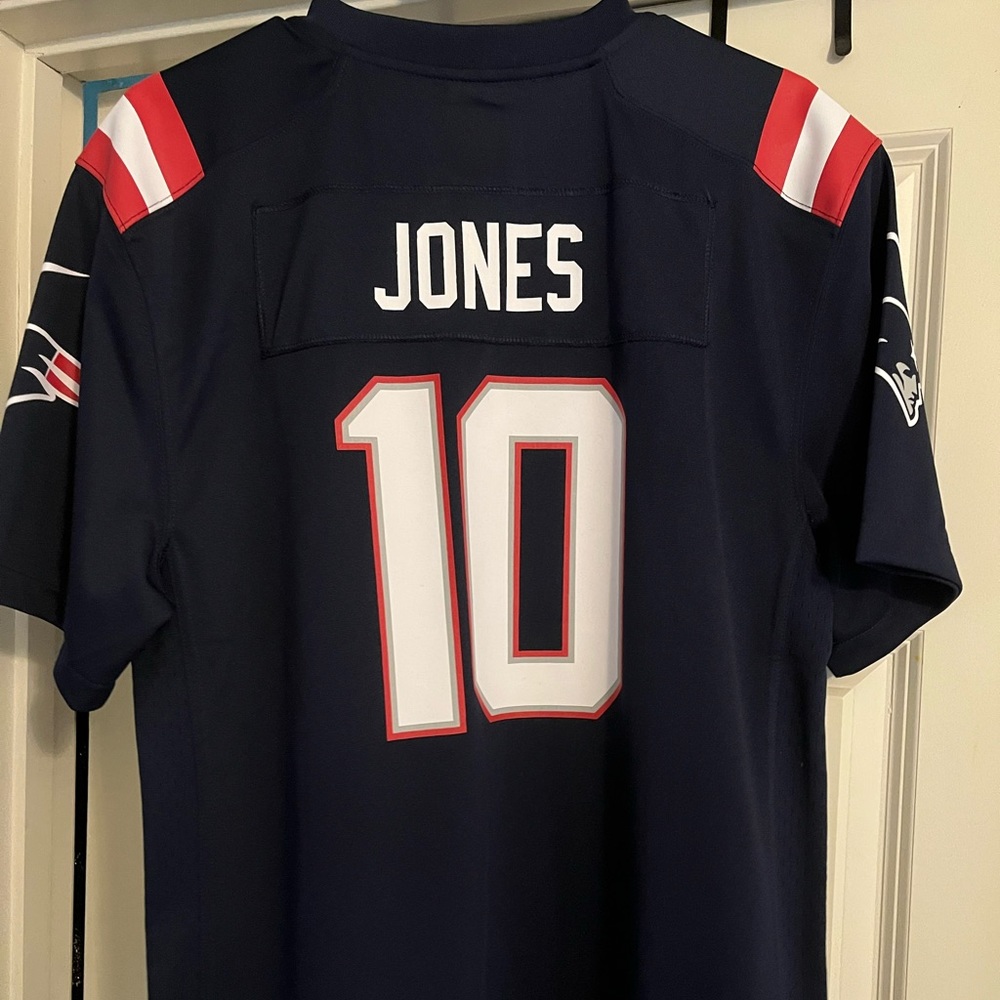 Nike Youth XL Patriots Navy Home Jersey Mac Jones #10